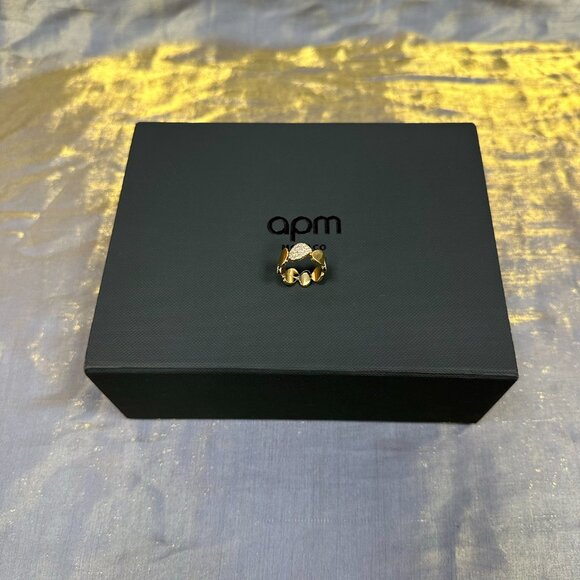 APM Monaco Galet Gold Ring - Picture 5 of 5